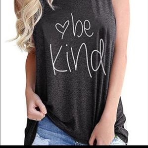 Be Kind graphic tank